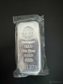 Investicne striebro Argor-Heraeus 1 Kg Silver