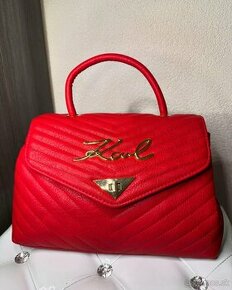 Karl Lagerfeld kabelka red