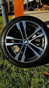 Alu disky r20, 5x120 + letné pneu BMW X5, X6