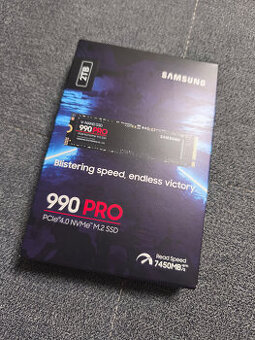 Samsung SSD 990 PRO Series 2TB M.2 PCIe, r7450MB/s, w6900MB/