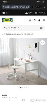 Detsky pisaci stol PÄHL - Ikea