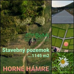 Veľkorysý stavebný POZEMOK ...1145 m2...Horné Hámre (132-14- - 1