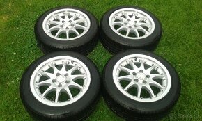 Sada hliníkových diskov R15 5×100 s pneu195/50 R15