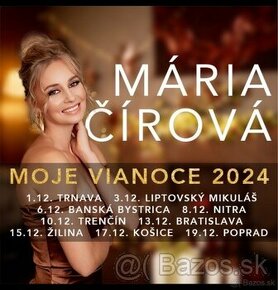 Mária Čírová-moje vianoce,17.12.2024, Košice