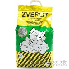 ✅ ZVERLIT 10 kg - toaletný piesok pre mačky ✅