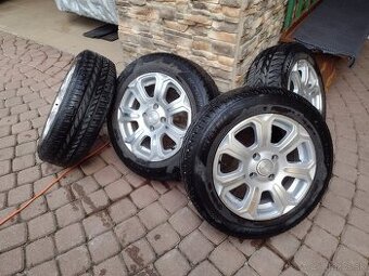 Elektróny 4x100 R14 s letnými pneu. 175/65 R14