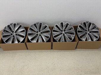 UPLNE NOVE ALU DISKY SKODA 5X100 R17 6.5JX17 ET 40