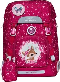 Skolska taska Beckmann Red Forest Deer 22 l