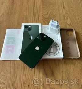 iPhone 13 Mini 256 gb Green - komplet príslušenstvo, záruka