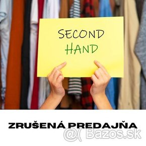 Z dôvodu rušenia second handu predám všetko oblečenie