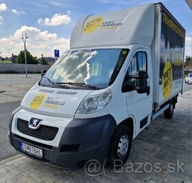 Peugeot Boxer 2.2hdi 81kw , skriňa s hydraulickou plošinou