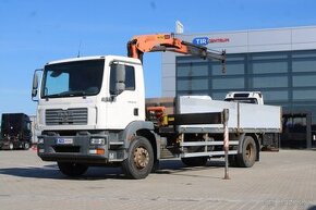 MAN TGM 18.240, EURO 3, HYDRAULICKÁ RUKA PALFINGER PKK 15500