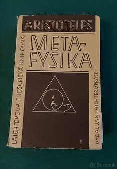 ARISTOTELES - METAFYZIKA,  vydané v roku 1946