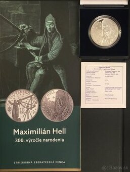 2020/10€ - Maximilián Hell - 300. výročie narodenia - PROOF