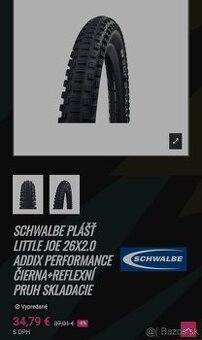 Schwalbe Little Joe veľ. 26x2.0