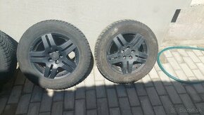 Čierne Alu disky 5x100 R15 195/65 zimné pneu