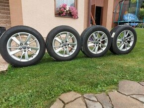 Original AUDI alu disky,rozteč 5x112,na pneu 205/60R16 - 1