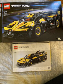 Krabica + navod Lego Technic - model Bugatti Bolide