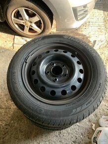 Plechové disky 5x114,3 R15 a letné pneumatiky 185/65 R15