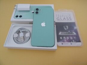 iPhone 11 128GB GREEN - ZÁRUKA 1 ROK - 100% BATERIA