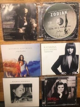 Katarina Knechtova, 6xCD, podpis Katka Knechtova