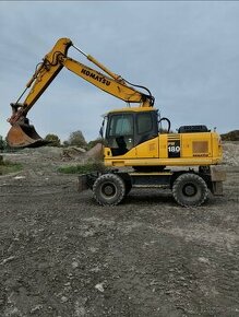 Predám kolesové rýpadlá Komatsu PW 180 - 1