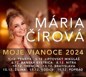 Mária Čírová Moje Vianoce 2024 Nitra