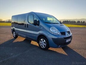 Renault trafic 2,0 dci,2011, predĺžený,9miest,klima