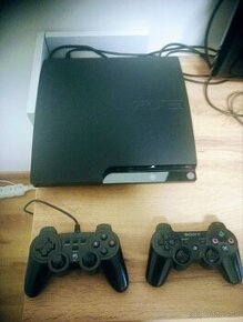 Playstation 3,volant,hry,krabica