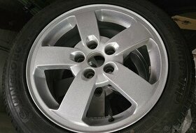 Hliníkové originál disky Škoda R15 zimné pneu