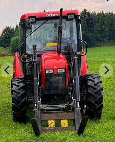 PREDAM TRAKTOR ZETOR 7341TURBO+CELNY NAKLADAC TRIMA