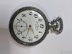 Obrovské hodinky DOXA 70mm 1928-téma železničiar - 1