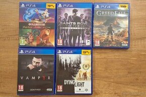 Hry na PS4: Dying Light, GreedFall, Saints Row, Disney