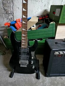 Elektrická gitara STAGG s gitarovým kombom ZOOM FIRE - 1