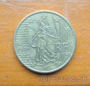 50 euro cent Francúzsko 1999