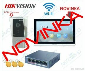 Videovrátnik HIKVISION DS-KIS603-P s novým typom monitora