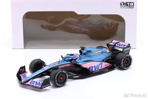 Alpine A522 - F. Alonso 2022 GP Monaco - 1:18 Solido