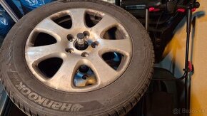 Predam zimne kolesa naAUDI Q7 roztec 5x130 Hankook 235/60R18