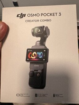 DJI osmo pocket3 creator combo rezervovane