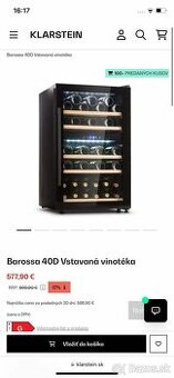 Vinotéka klarstein Barosso 40D - 1