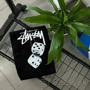 Tričko Stussy Fuzzy Dice čierna