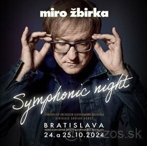 Miro Žbirka Symphonic Night, 24. 10. 2024 o 19:00 hod - BA