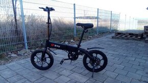 Elektrický bicykel DYU skladačka