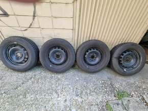 Zimné pneu 175/65 R14 + plech disky 4X98 5,5Jx14 H2 ET 35/37 - 1