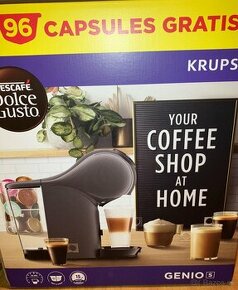 Kavovar Dolce Gusto + 96 kapsíul - nový , neotvoreny