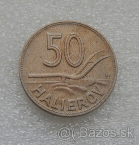 Mince: 50 Halierov 1941 Top stav - Slovenský štát 1939-1945