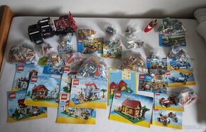 LEGO LACNE PREDÁM KOMPLETNÉ STAVEBNICE BARÁČKOV A ÁUT