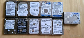 2.5" a 3.5" pevné disky SATA - 320GB až 2TB