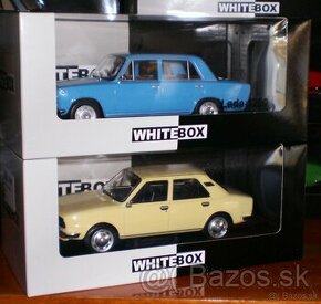 LADA 1200 a  ...ŠKODA 105L , WHITEBOX , 1:24 - 1