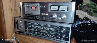 SANYO + NORDMENDE  DECK + RECEIVER